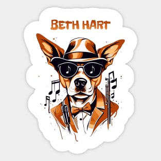 beth hart Sticker